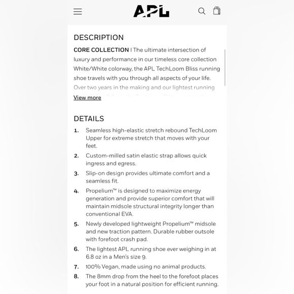 APL TECHLOOM BLISS WOMENS 7.5 SLIP ON SNEAKER EUC - Picture 3 of 13